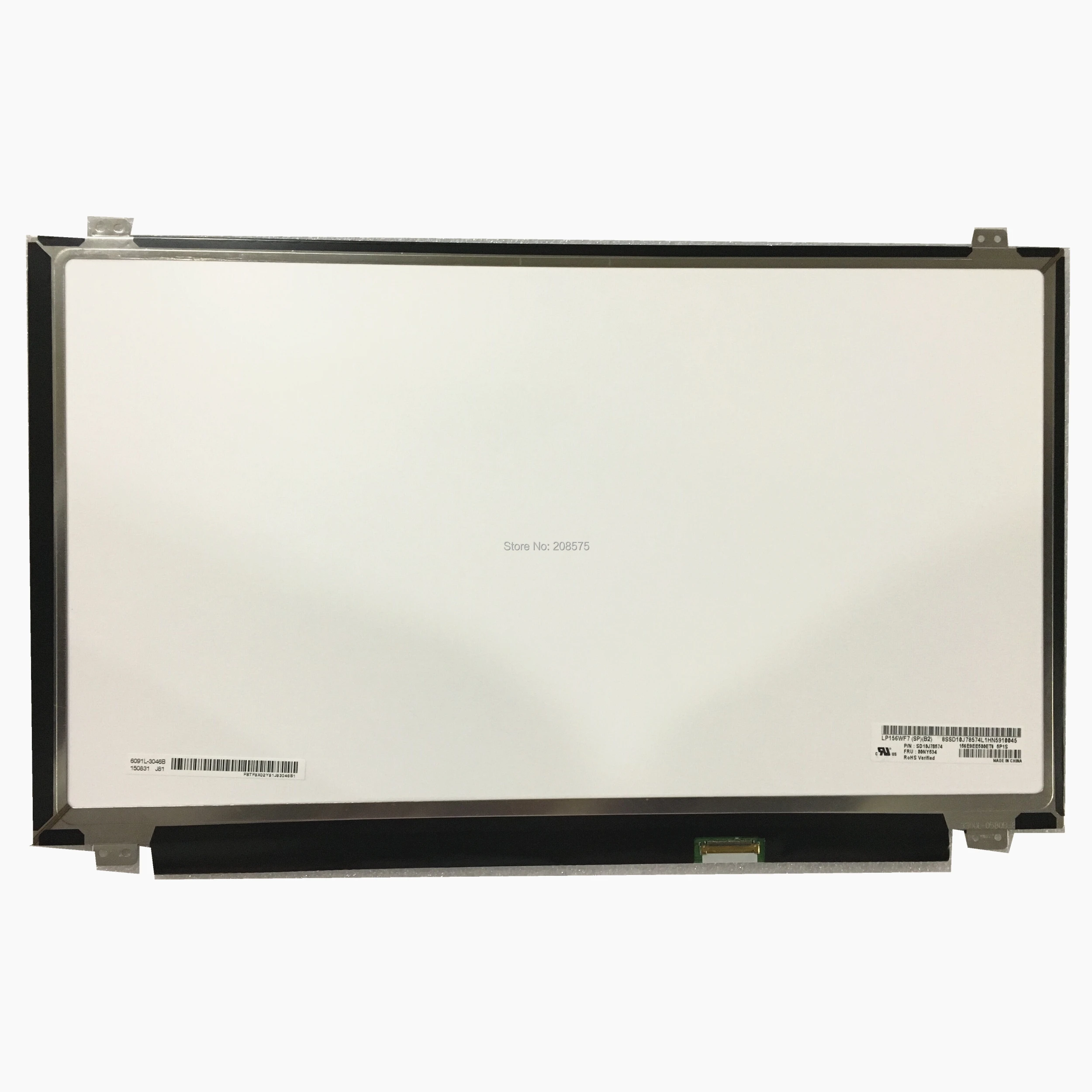 LP156WF7-SPB2 LP156WF7 SPB2 для ноутбука Lenovo thinkpad P50, сенсорный ЖК-экран с FRU: 00NY534 1920*1080 с небольшими царапинами
LP156WF7-SPB2 LP156WF7 SPB2 для ноутбука Lenovo thinkpad P50, сенсорный ЖК-экран с FRU: 00NY534 1920*1080 с небольшими царапинами