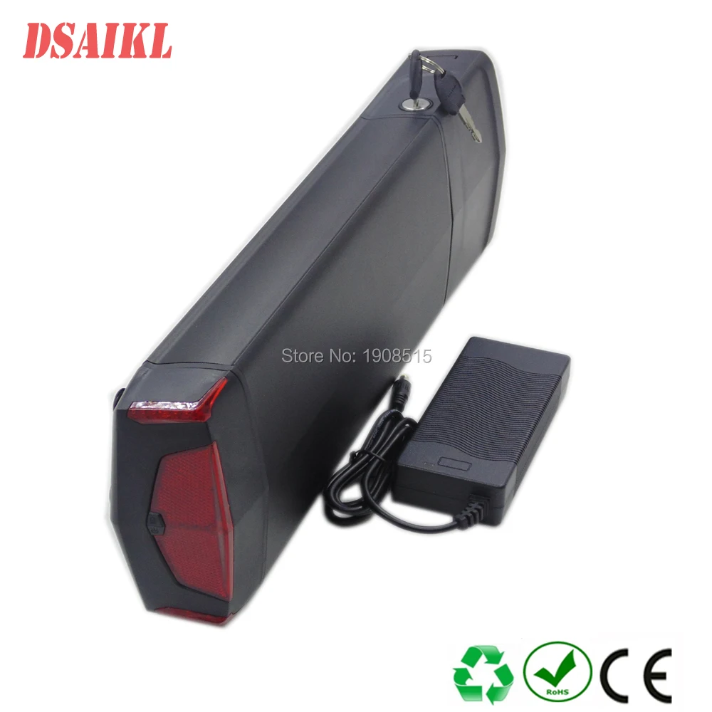 EU US no tax e-bike luggage rack battery 500W 48V 10Ah li-ion battery pack with charger
EU US no tax e-bike luggage rack battery 500W 48V 10Ah li-ion battery pack with charger