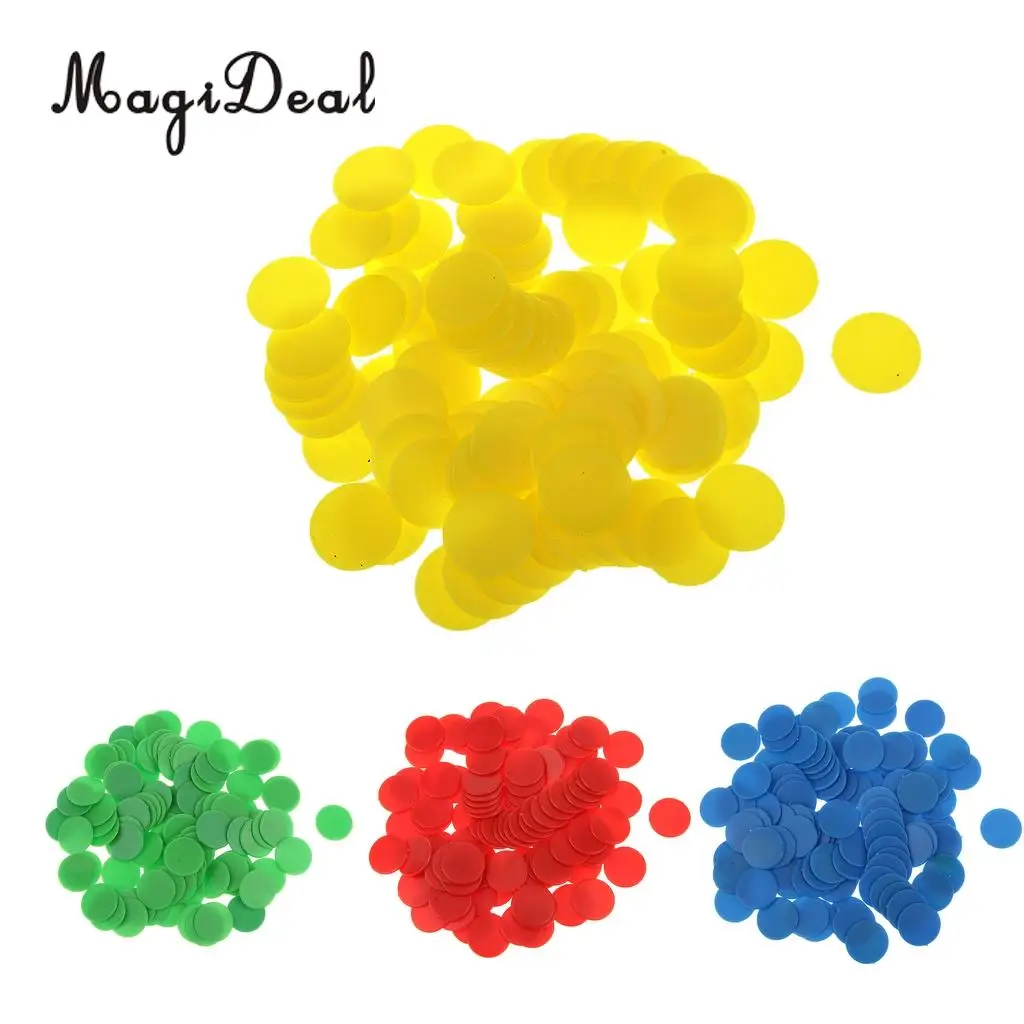 100x 18mm New Plastic Counters Board Game Party Table Game Tiddlywinks Teaching Aid Math Counting Toys for Kids Children
100x 18mm New Plastic Counters Board Game Party Table Game Tiddlywinks Teaching Aid Math Counting Toys for Kids Children