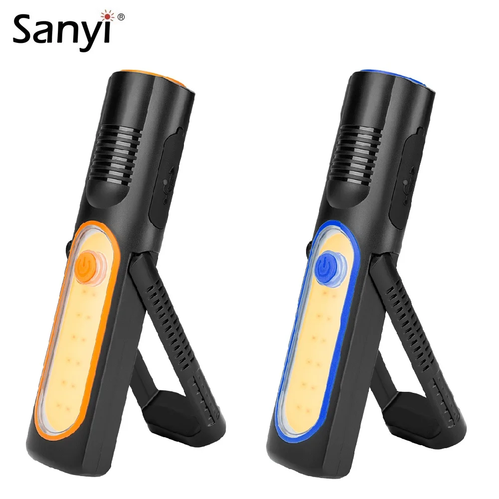 4 Modes COB LED Work Flashlight Magnetic Inspection Light Hook Hanging Camping Tent Lamp USB Charging Power Bank For Outdoor Use
4 Modes COB LED Work Flashlight Magnetic Inspection Light Hook Hanging Camping Tent Lamp USB Charging Power Bank For Outdoor Use
