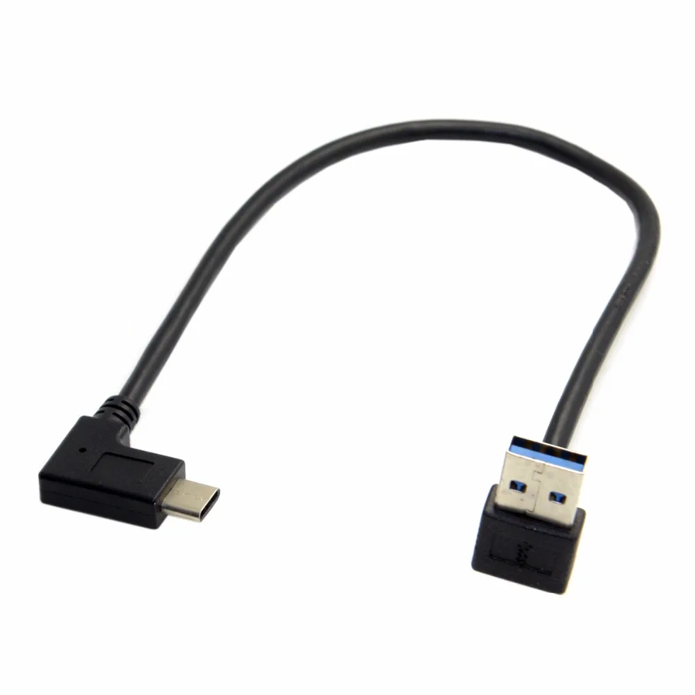 CYDZ CY 90 Degree Up Angled A type Male to Reversible USB 3.0 3.1 Type C Male Connector Data Cable for Laptop & Tablet
CYDZ CY 90 Degree Up Angled A type Male to Reversible USB 3.0 3.1 Type C Male Connector Data Cable for Laptop & Tablet