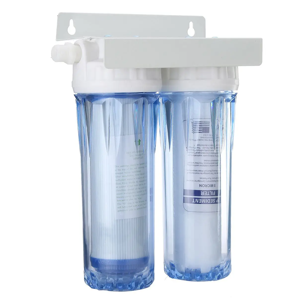 10" Dual Dual Reverse Osmosis Faucet Tap Water Filter Health Purifier Cartridge Home Kitchen
10" Dual Dual Reverse Osmosis Faucet Tap Water Filter Health Purifier Cartridge Home Kitchen