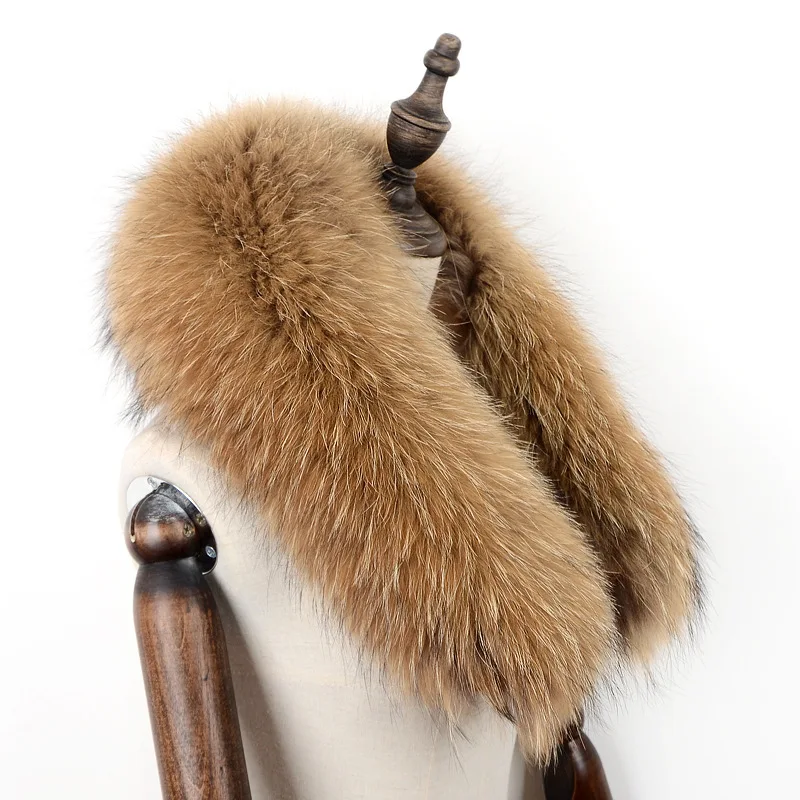 Natural Jacket Fur Collar Real Raccoon Fur Women Scarves Winter Coat Female Neck Cap Long Warm Genuine Fur Scarf Warp Shawl
Natural Jacket Fur Collar Real Raccoon Fur Women Scarves Winter Coat Female Neck Cap Long Warm Genuine Fur Scarf Warp Shawl