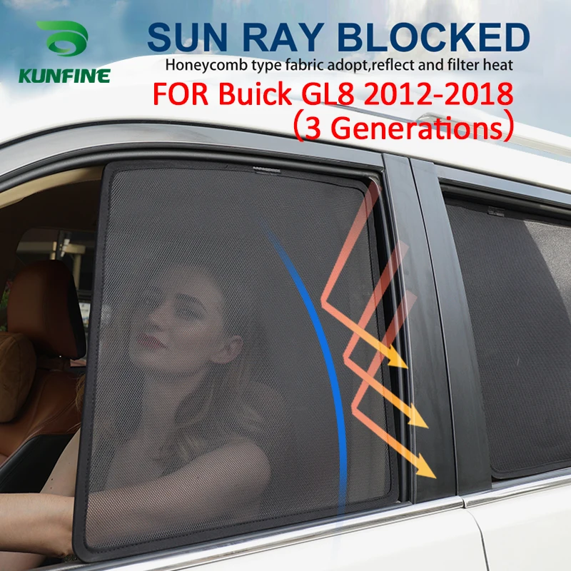 4PCS/Set Or 2PCS/Set Magnetic Car Side Window SunShades Mesh Shade Blind For Buick GL8 2014-2017 3 Generations
4PCS/Set Or 2PCS/Set Magnetic Car Side Window SunShades Mesh Shade Blind For Buick GL8 2014-2017 3 Generations