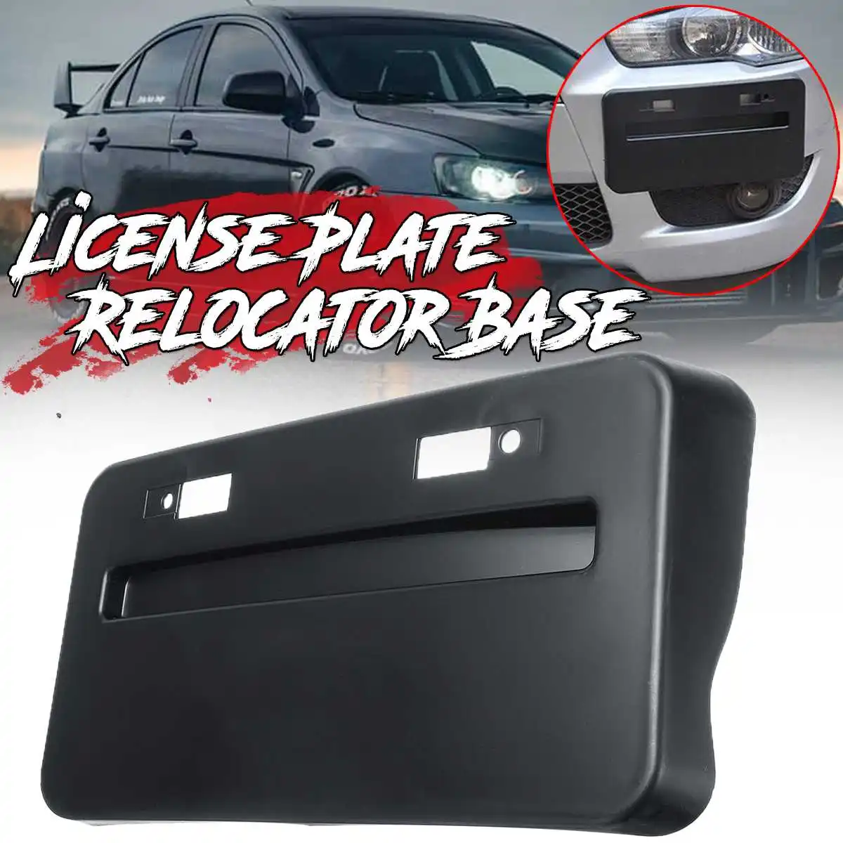 1x Car Front Bumper License Plate Base Frame Relocator Base For Mitsubishi Lancer GTS EVO X 2008-2018 License Plate Bracket
1x Car Front Bumper License Plate Base Frame Relocator Base For Mitsubishi Lancer GTS EVO X 2008-2018 License Plate Bracket