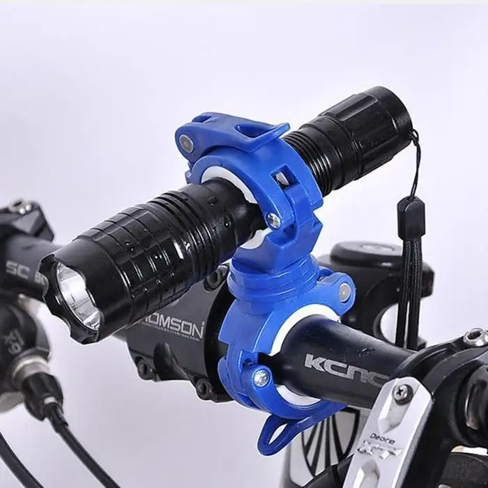 Новый держатель для фонаря 360 градусов вращения Горная дорога велосипед фонарь