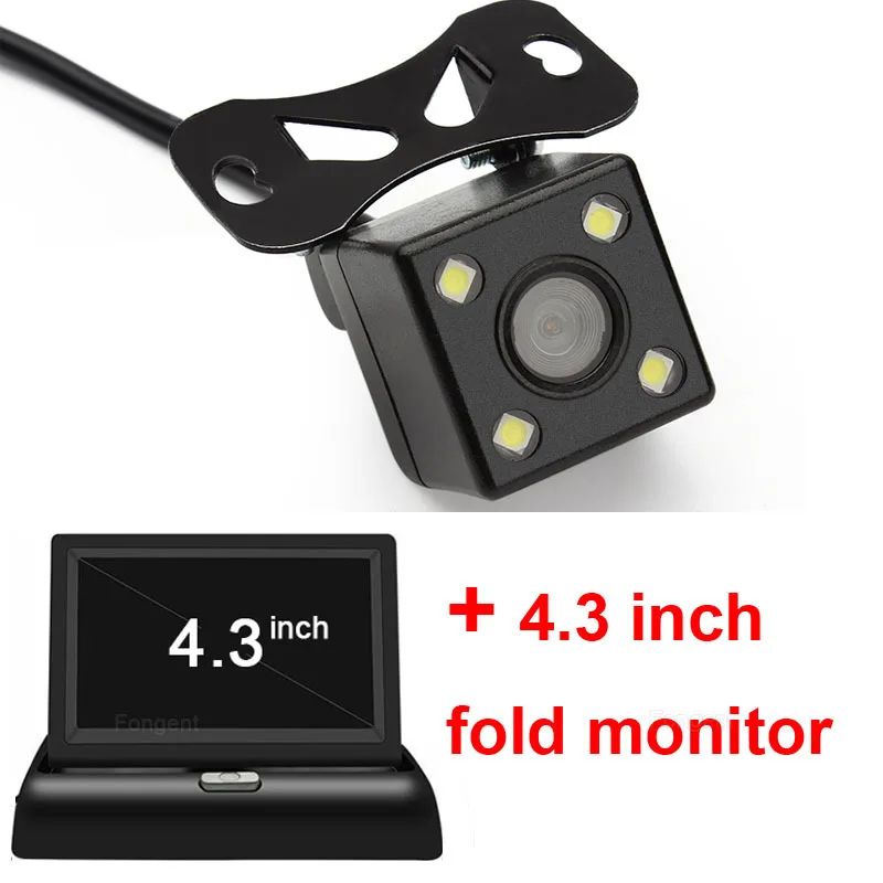 4.3 Inch TFT LCD Car Foldable Monitor Display Reverse Camera Parking System for Car Rear view Reverse Back off Monitors NTSC PAL
4.3 Inch TFT LCD Car Foldable Monitor Display Reverse Camera Parking System for Car Rear view Reverse Back off Monitors NTSC PAL