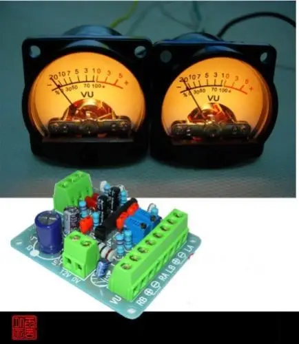 DYKB 2pcs Panel VU Meter Header Warm Back Light Recording & DB Audio Level Power Amplifier Indicator + Driver Board
DYKB 2pcs Panel VU Meter Header Warm Back Light Recording & DB Audio Level Power Amplifier Indicator + Driver Board