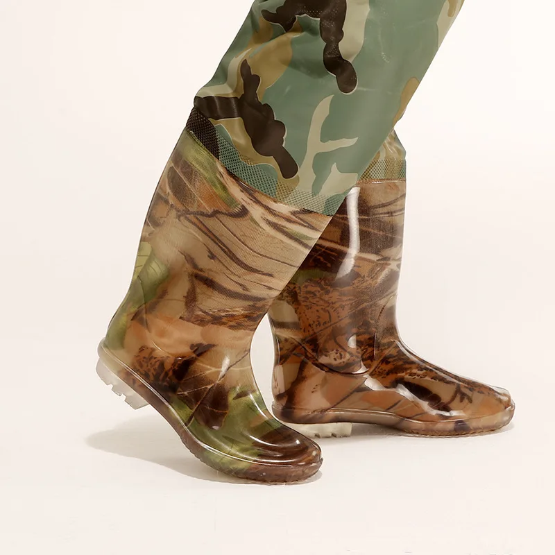 Outdoor Fishing Huntign Waterproof Pvc Trousers Rubber Boots Half Body Thicken Catch Fish Wading Jumpsuit Pants
Outdoor Fishing Huntign Waterproof Pvc Trousers Rubber Boots Half Body Thicken Catch Fish Wading Jumpsuit Pants
