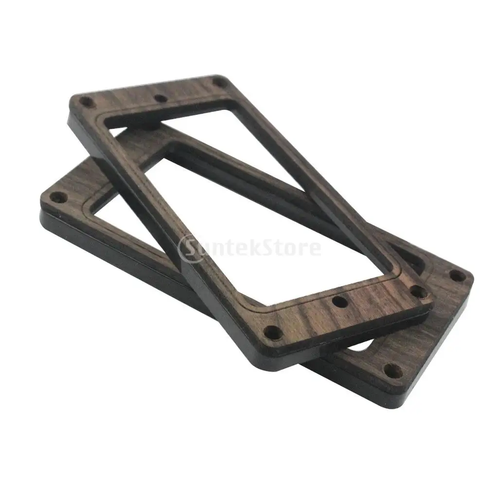2pcs Rosewood Humbucker Pickup Mounting Frame for Electric Guitar Pickup Mounting Frame Guitar Accessories
2pcs Rosewood Humbucker Pickup Mounting Frame for Electric Guitar Pickup Mounting Frame Guitar Accessories