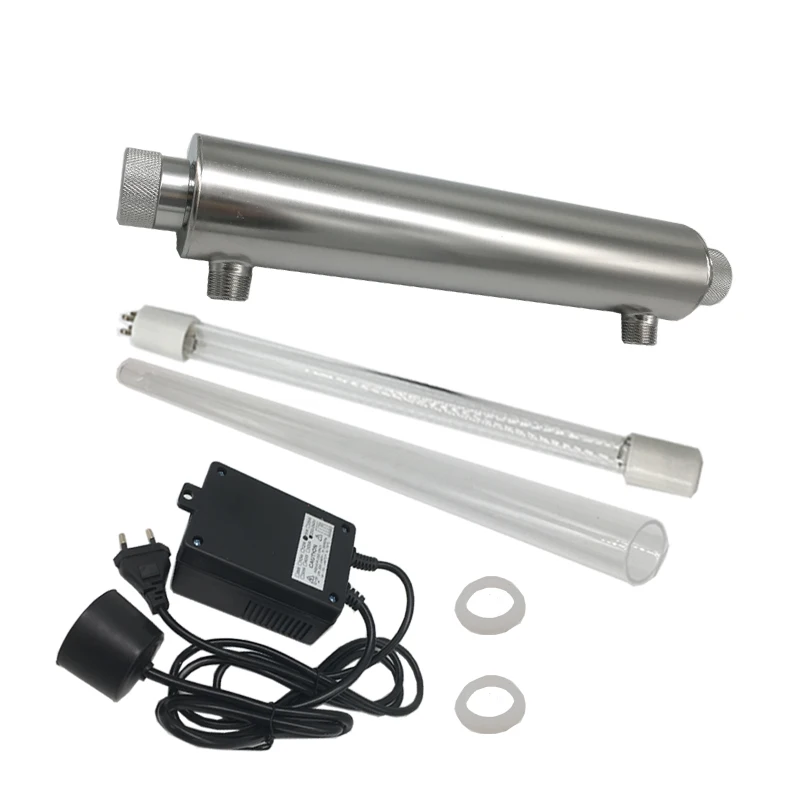 2GPM UV Lamp Water UV Purifier UV Sterilizer Lamp Light Ultraviolet Filter With Noise Flash Alarm System
2GPM UV Lamp Water UV Purifier UV Sterilizer Lamp Light Ultraviolet Filter With Noise Flash Alarm System