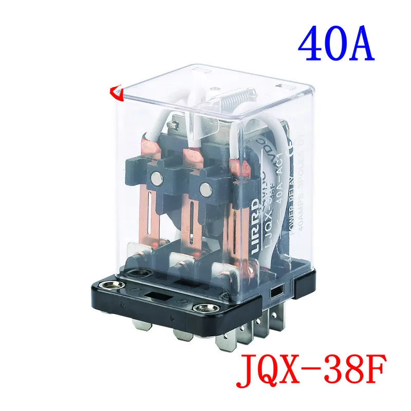 Jqx - 38f высокомощное реле 24 V / 12 V / Will электрический ток Jqx Wj175 Hhc71b три открытых трех закрытых 40A
Jqx - 38f высокомощное реле 24 V / 12 V / Will электрический ток Jqx Wj175 Hhc71b три открытых трех закрытых 40A