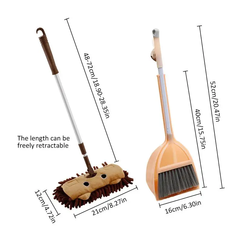 Child Mop Broom Dustpan Set Baby Mini Sweeping House Cleaning Toys Set Telescopic Tablet Drag Pretend Play
Child Mop Broom Dustpan Set Baby Mini Sweeping House Cleaning Toys Set Telescopic Tablet Drag Pretend Play