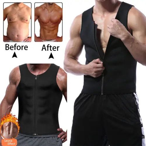 New Men's Slimming Neoprene Vest Sweat Shirt Body Shaper Waist Trainer Shapewear Men Top Shapers Clothing Male
New Men's Slimming Neoprene Vest Sweat Shirt Body Shaper Waist Trainer Shapewear Men Top Shapers Clothing Male