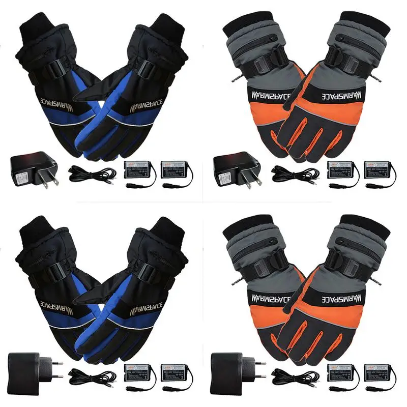 1 Pair Autumn Winter USB Hand Warmer Electric Thermal Gloves Waterproof Heated Gloves Battery Powered for Motorcycle Ski
1 Pair Autumn Winter USB Hand Warmer Electric Thermal Gloves Waterproof Heated Gloves Battery Powered for Motorcycle Ski