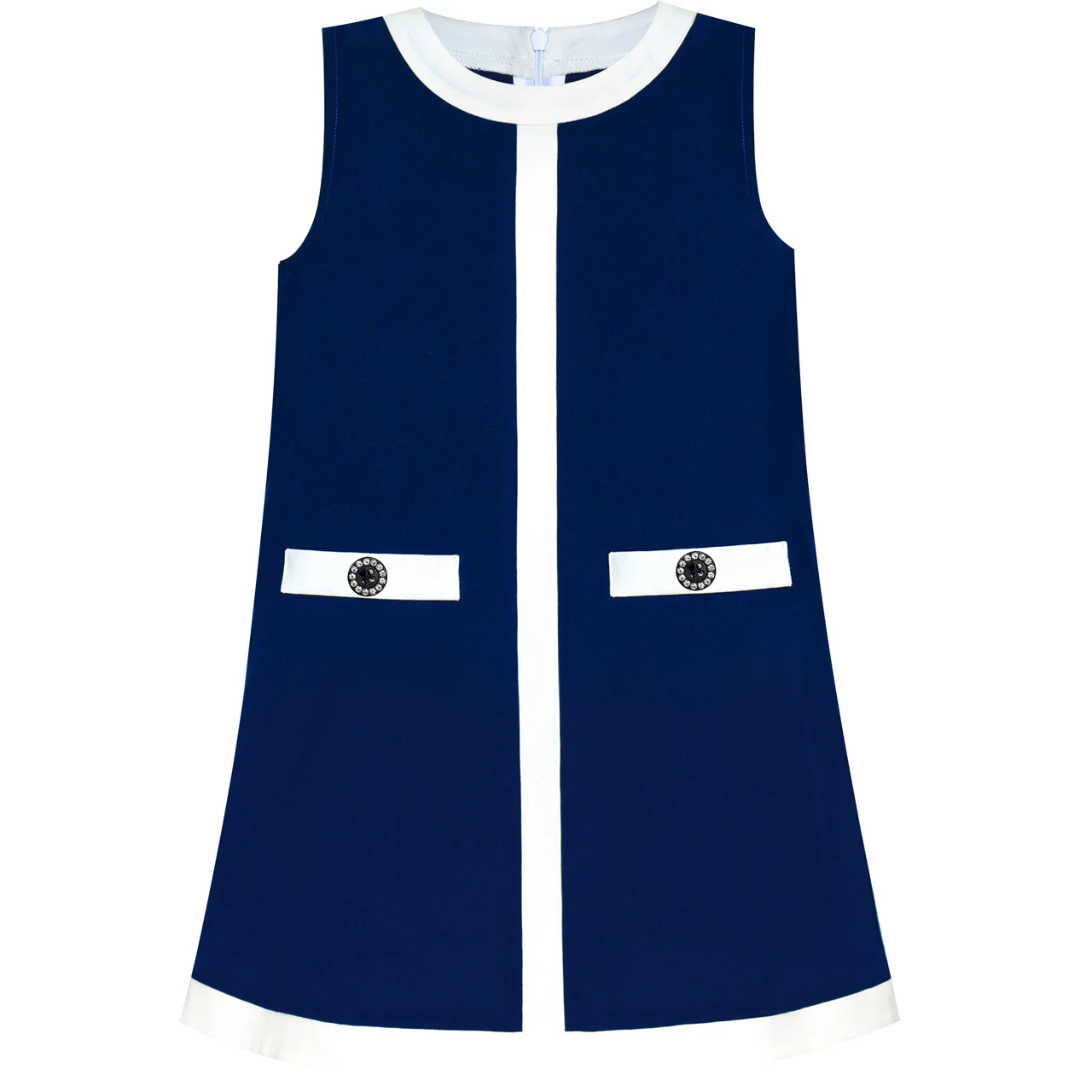 Girls Dress Navy Blue School Uniform A-line 2020 Summer Princess Wedding Party Dresses Kids Clothes Pageant Sundress Vestidos
Girls Dress Navy Blue School Uniform A-line 2020 Summer Princess Wedding Party Dresses Kids Clothes Pageant Sundress Vestidos