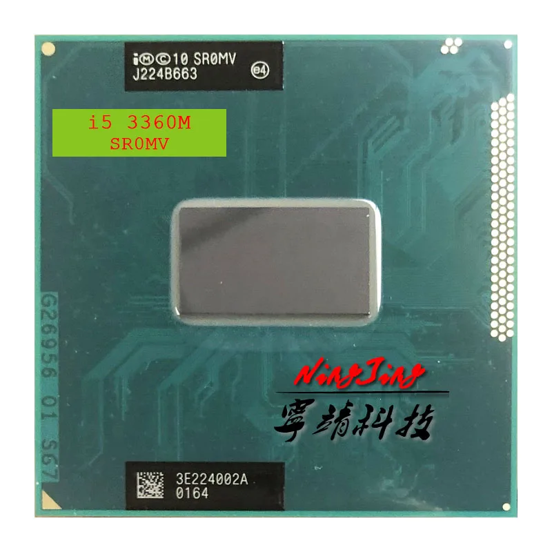 Процессор Intel Core i5 3360M SR0MV 2 8 ГГц двухъядерный четырехъядерный процессор 3 м 35 Вт G2 /