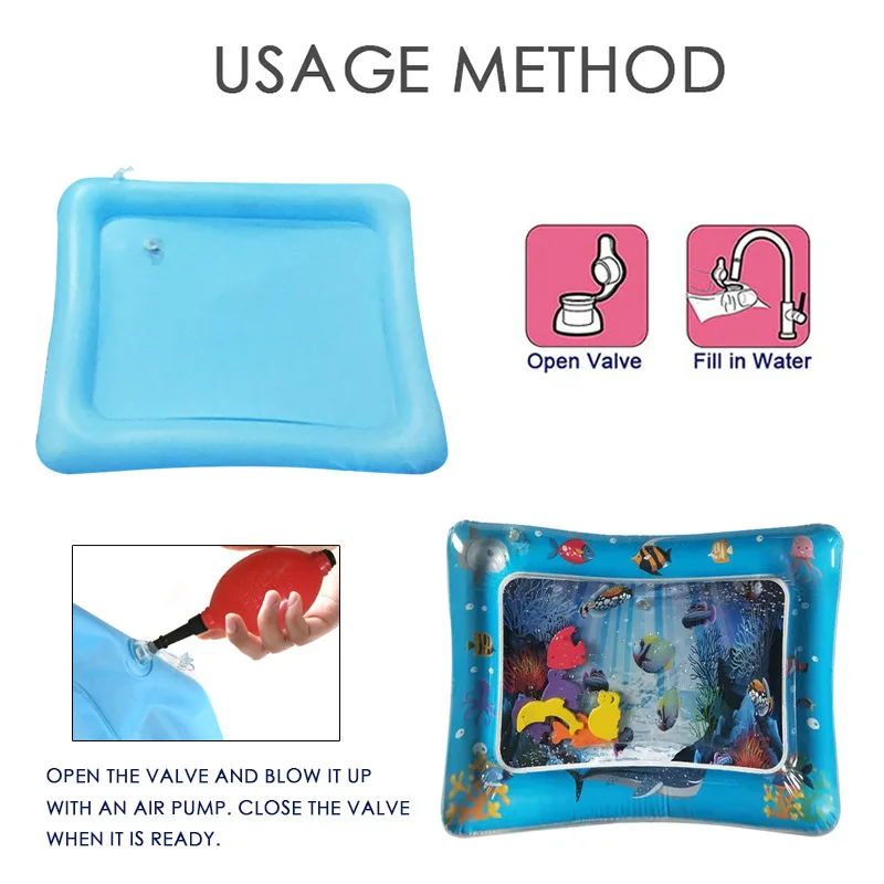 2019 Creative Dual Use Toy Baby Inflatable Patted Pad Baby Inflatable Water Cushion Prostrate Water Cushion Play Mat Fun Pat Pad
2019 Creative Dual Use Toy Baby Inflatable Patted Pad Baby Inflatable Water Cushion Prostrate Water Cushion Play Mat Fun Pat Pad
