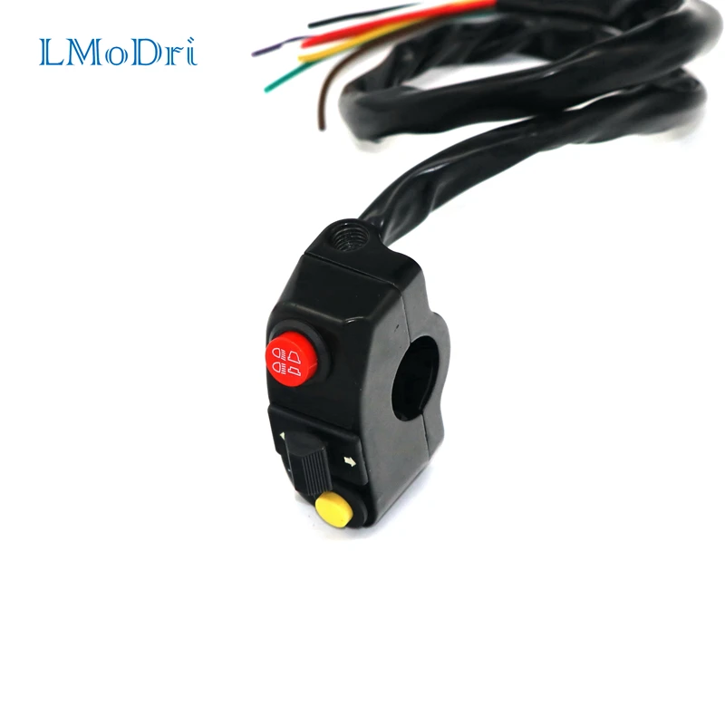 LMoDri Motorcycle Multi-function Switch Universa Headlights Turn Signal Horn Switches Flasher ON/OFF 22mm Handlebar ATV Scooter
LMoDri Motorcycle Multi-function Switch Universa Headlights Turn Signal Horn Switches Flasher ON/OFF 22mm Handlebar ATV Scooter