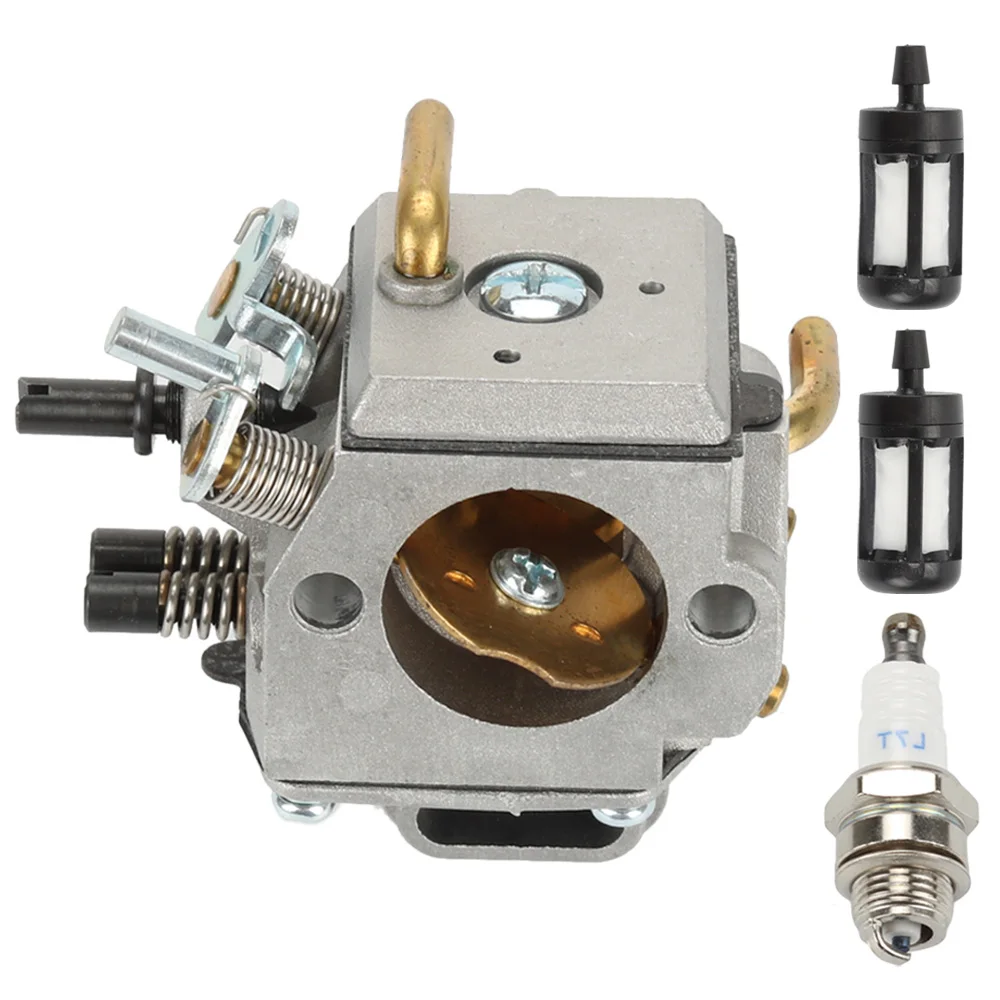 Карбюратор Carb + 2 шт./компл. топливные фильтры для бензопилы MS290 MS310 MS390 029 039 #1127 120 0650