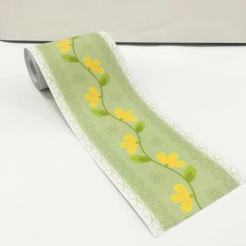 Lovely Yellow Flower Wallpaper Borders Adhesive Stickers Waterproof Bathroom Kitchen Tile Sticker Kids Room Wall Decor Ez055
Lovely Yellow Flower Wallpaper Borders Adhesive Stickers Waterproof Bathroom Kitchen Tile Sticker Kids Room Wall Decor Ez055