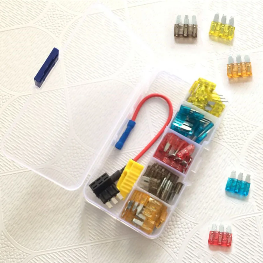 50Pcs Micro3 Automotive Car Fuse For Ford Focus Mondeo Dodge JEEP 5A 7.5A 10A 15A 20A
50Pcs Micro3 Automotive Car Fuse For Ford Focus Mondeo Dodge JEEP 5A 7.5A 10A 15A 20A