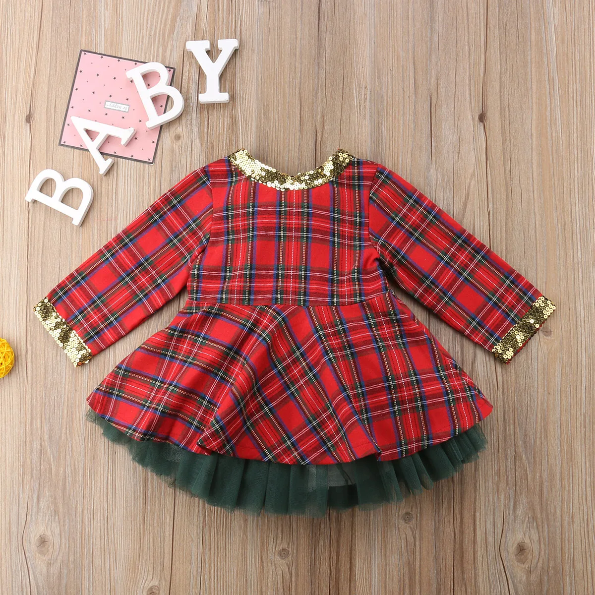 2pcs/set Plaid Christmas Dress For Girl Princess Kid Baby Girl Tulle Tutu Dresses Xmas New Year Red Party Dresses Girls Clothing
2pcs/set Plaid Christmas Dress For Girl Princess Kid Baby Girl Tulle Tutu Dresses Xmas New Year Red Party Dresses Girls Clothing