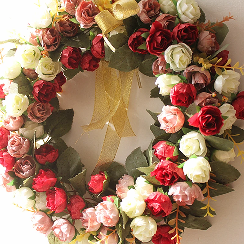 Artificial Wreath Ornaments Door Ornaments Hanging Decorative Wall Hangings Wedding Creative Garland Party Supplies
Artificial Wreath Ornaments Door Ornaments Hanging Decorative Wall Hangings Wedding Creative Garland Party Supplies
