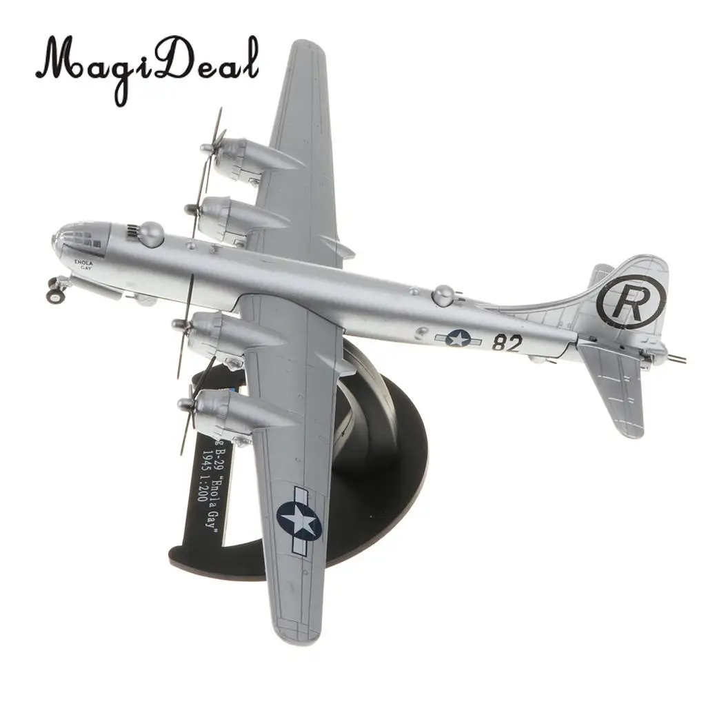 1/200 Diecast WWII US Boe ing B-29 Enola Gay Aircraft - Superfortress Bomber Warplane Model Airplane Toy Collectibles Home Decor
1/200 Diecast WWII US Boe ing B-29 Enola Gay Aircraft - Superfortress Bomber Warplane Model Airplane Toy Collectibles Home Decor