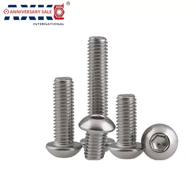 #4 4#-40*1-3/4 4#-40*2 1-3/4" 2" Length 304 Stainless Steel US UNC Coarse Thread Bolt Hexagon Socket Pan Round Button Head Screw
#4 4#-40*1-3/4 4#-40*2 1-3/4" 2" Length 304 Stainless Steel US UNC Coarse Thread Bolt Hexagon Socket Pan Round Button Head Screw