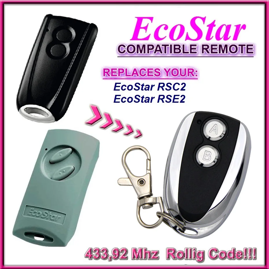 Hormann Ecostar RSC2-433 RSE2-433 Mhz remote control rolling code ECOSTAR RSE2 RSC2 remote control free shipping
Hormann Ecostar RSC2-433 RSE2-433 Mhz remote control rolling code ECOSTAR RSE2 RSC2 remote control free shipping