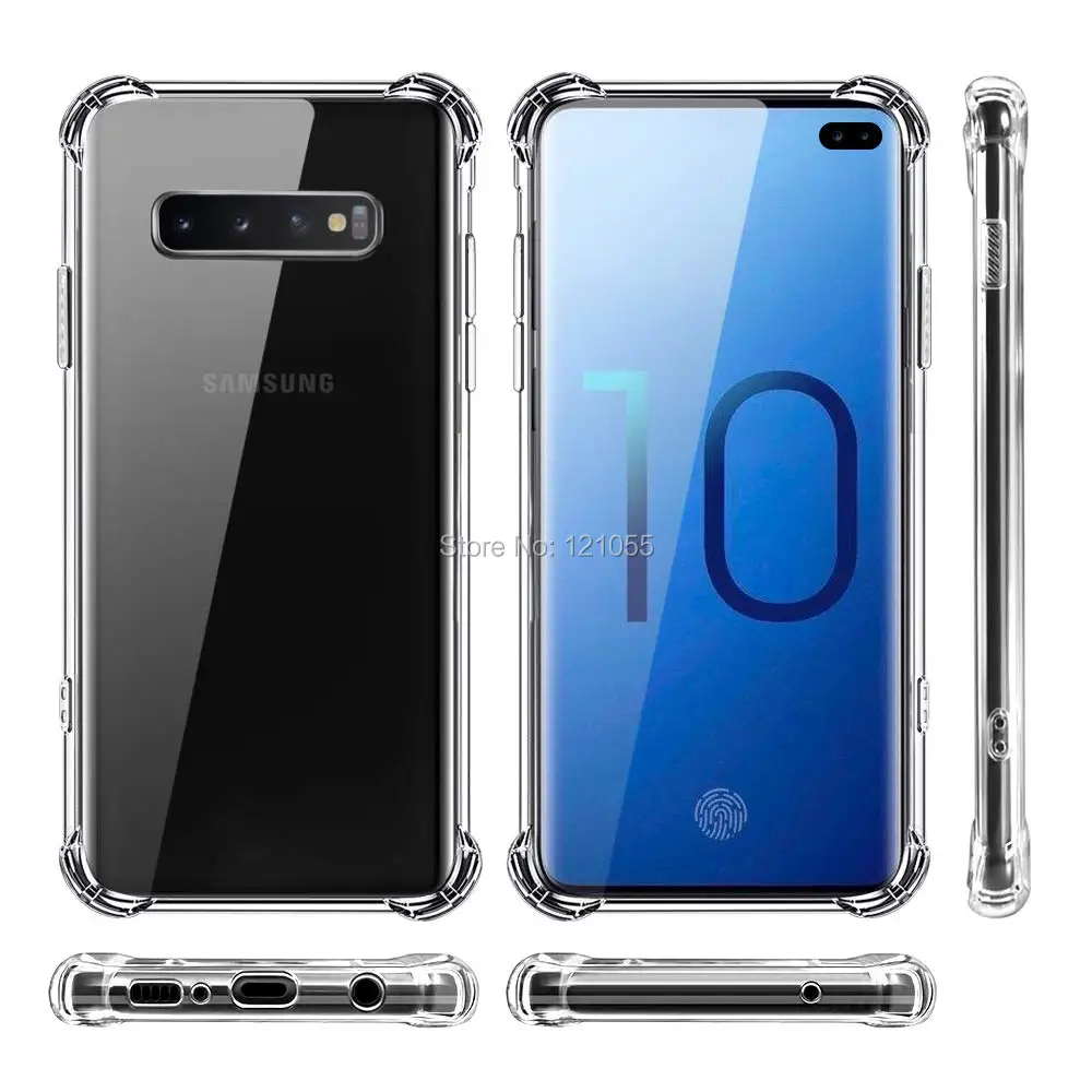 100pcs/lot Shockproof Clear Case for Samsung galaxy S10 PLUS/s10 lite/s9/S8/NOTE9/S7 back cover Silicone TPU Thin Housing COQUE
100pcs/lot Shockproof Clear Case for Samsung galaxy S10 PLUS/s10 lite/s9/S8/NOTE9/S7 back cover Silicone TPU Thin Housing COQUE