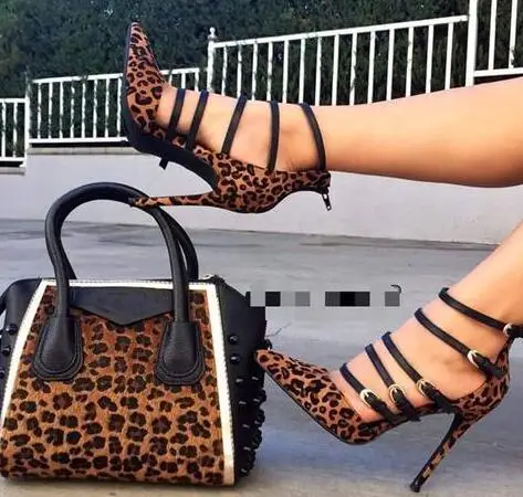 Moraima Snc The New Woman Fashion Shoes Stilettos Leopard Style Sexy Super High Thin Heel Sandals For Party Shopping Night-club
Moraima Snc The New Woman Fashion Shoes Stilettos Leopard Style Sexy Super High Thin Heel Sandals For Party Shopping Night-club