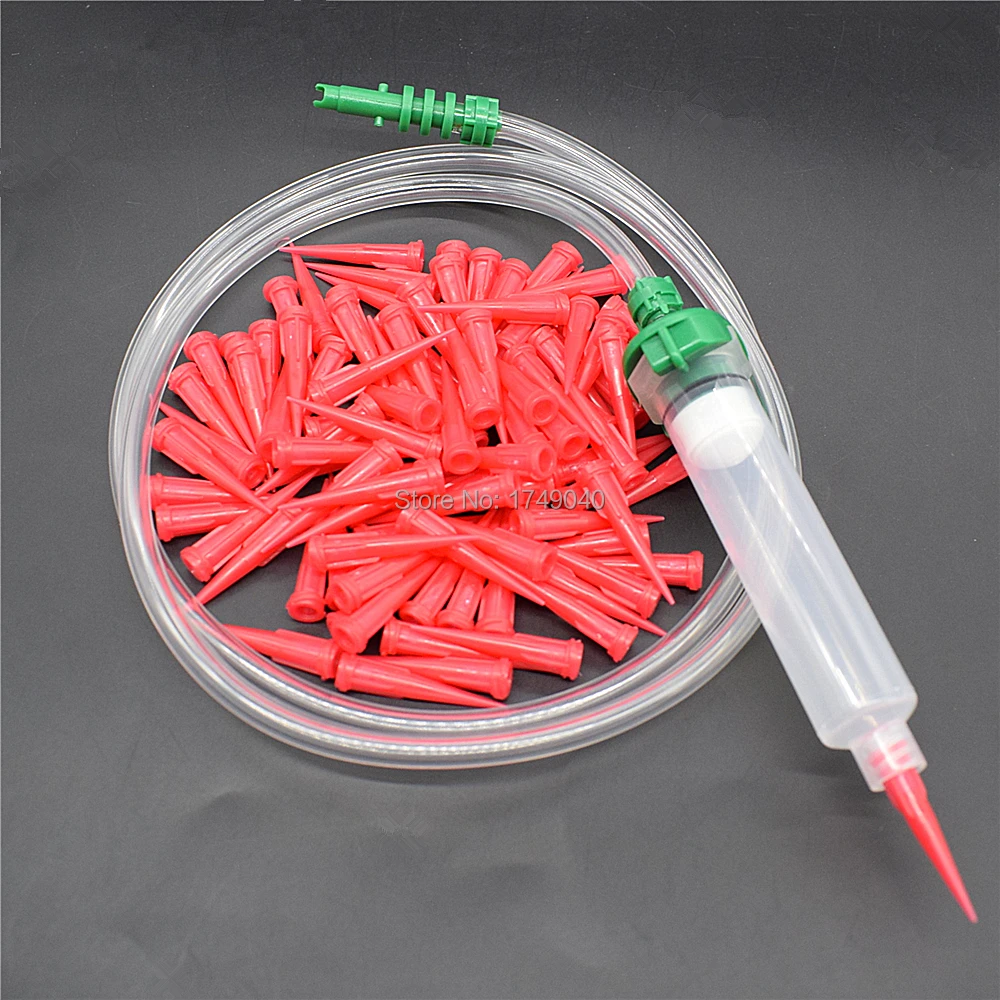 10cc Glue Syringe Barrel Adapter Dispenser Connector with 100pcs 25G Tapered Dispensing Needle Tips and 10cc Glue Syringe Barrel
10cc Glue Syringe Barrel Adapter Dispenser Connector with 100pcs 25G Tapered Dispensing Needle Tips and 10cc Glue Syringe Barrel