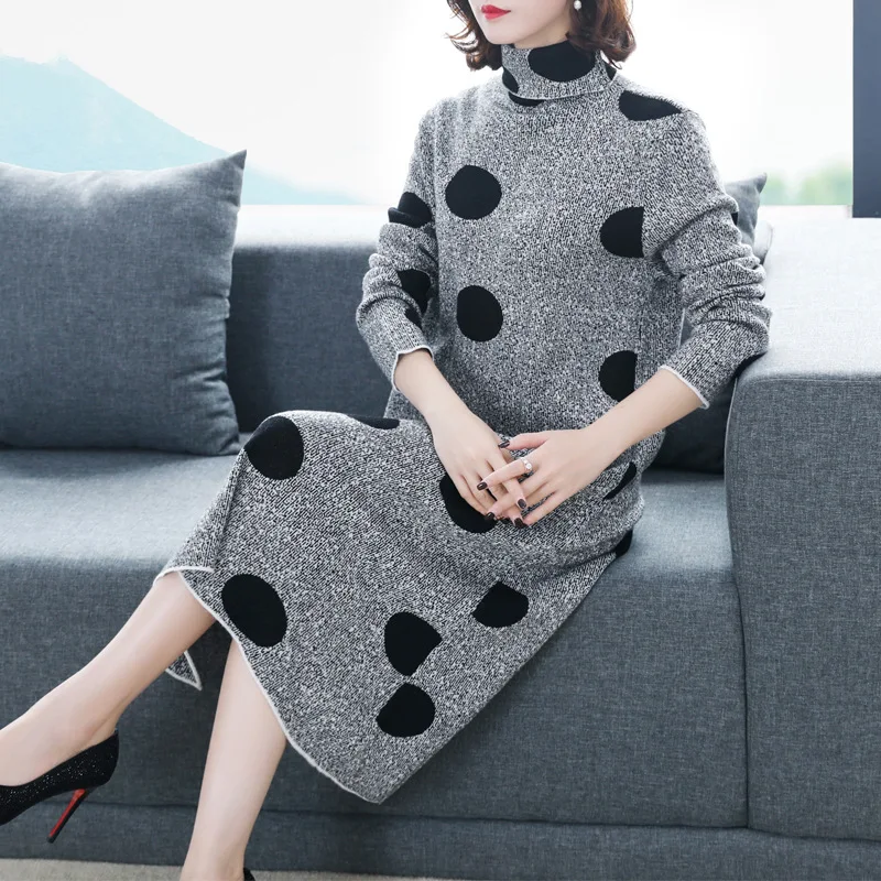 2019 Autumn New Pattern European Will Code Easy Thin Lady Of Quality Temperament Overknee Rendering Knitting Dress
2019 Autumn New Pattern European Will Code Easy Thin Lady Of Quality Temperament Overknee Rendering Knitting Dress