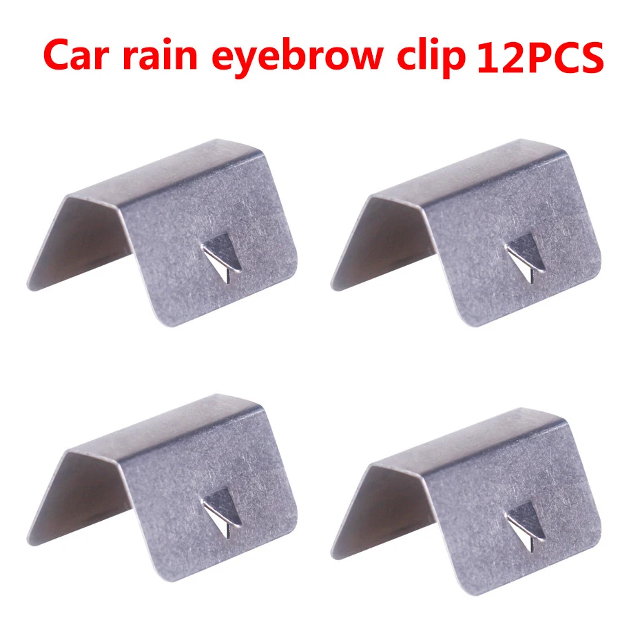 12pcs/lot Universal In Channel Wind / Rain Deflectors Fitting Clips Replacements Rain Eyebrow Clip
12pcs/lot Universal In Channel Wind / Rain Deflectors Fitting Clips Replacements Rain Eyebrow Clip