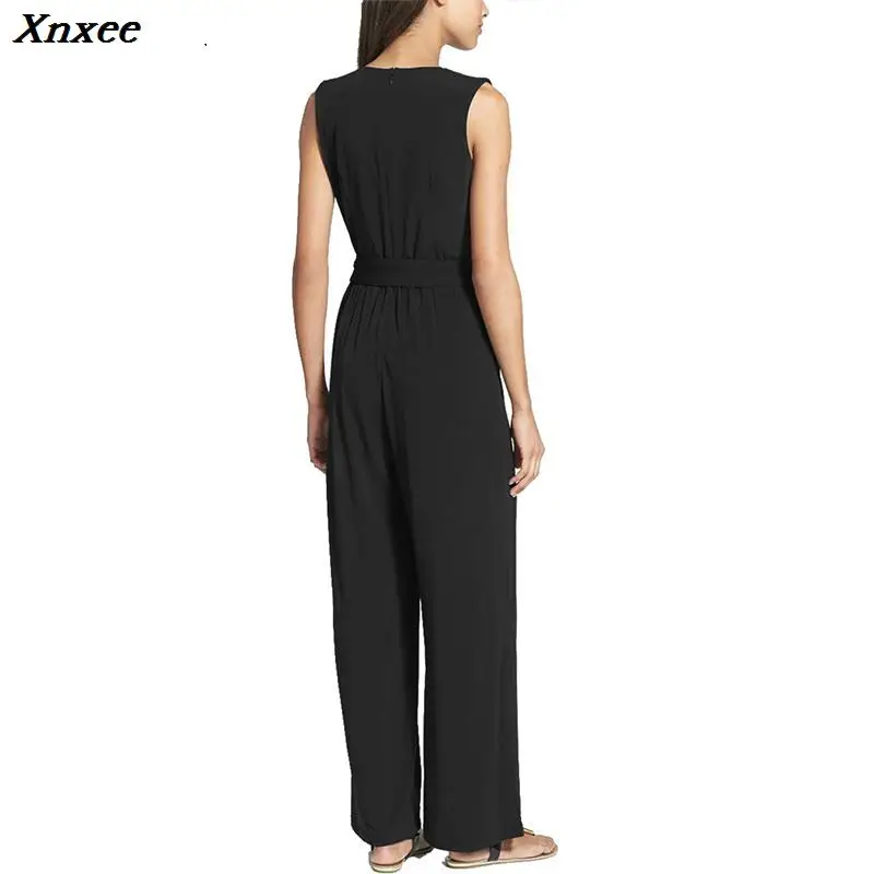 Xnxee Long Black Rompers Womens Jumpsuit Winter Autumn Party V-neck Embellished Cuffs No Sleeves Loose Club Pants Xnxee
Xnxee Long Black Rompers Womens Jumpsuit Winter Autumn Party V-neck Embellished Cuffs No Sleeves Loose Club Pants Xnxee