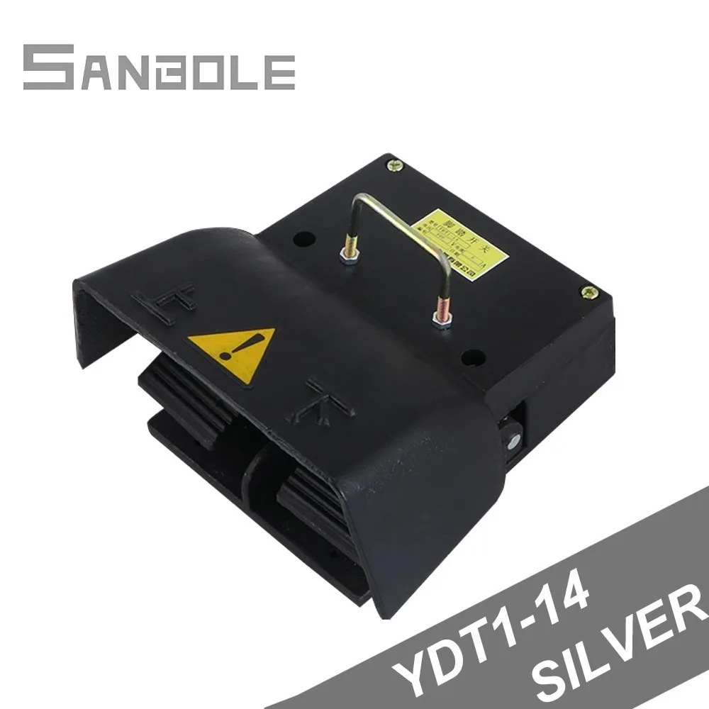 Foot Switch YDT1-14 Cast Iron Pedal Switch Double Feet Tread Silver Contact Metal Momentary Electric Power Switches
Foot Switch YDT1-14 Cast Iron Pedal Switch Double Feet Tread Silver Contact Metal Momentary Electric Power Switches
