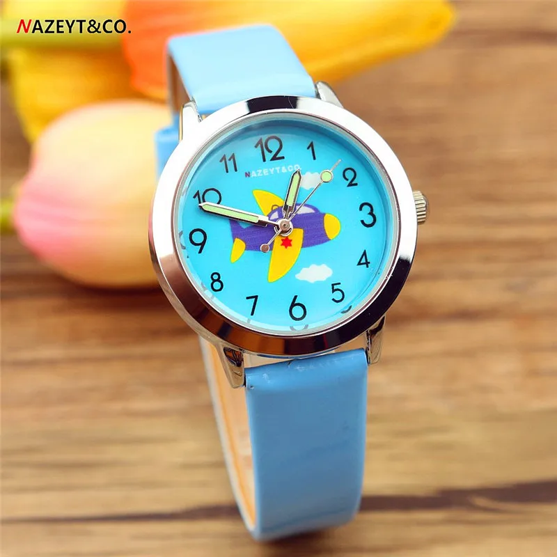 2019 new arrived kids student leather watch NAZEYT high quality luminous hands aircraft dial boys girls quartz Reloj infantil
2019 new arrived kids student leather watch NAZEYT high quality luminous hands aircraft dial boys girls quartz Reloj infantil
