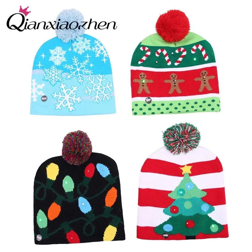 Qianxiaozhen Knitting LDE Hat Cap Costume Party Christmas Party Decorations Christmas Accessories Merry Christmas
Qianxiaozhen Knitting LDE Hat Cap Costume Party Christmas Party Decorations Christmas Accessories Merry Christmas