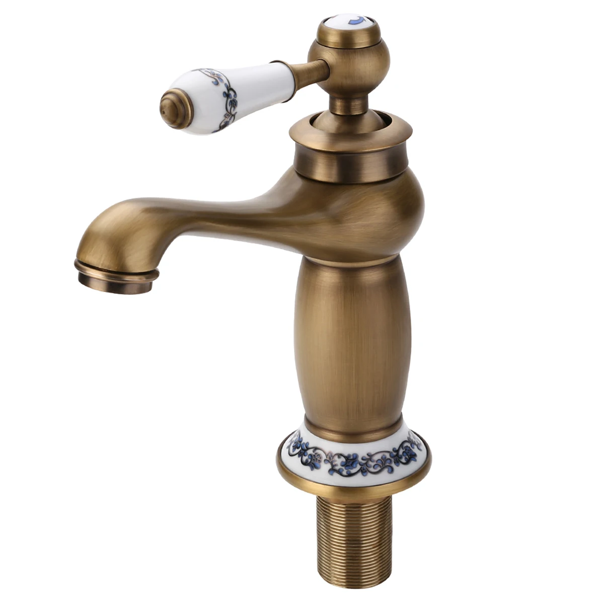 1pc Antique Single Handle Single Hole Brass Faucet Kitchen Hot & Cold Mixer Tap Mayitr High Quality Bathroom Faucet
1pc Antique Single Handle Single Hole Brass Faucet Kitchen Hot & Cold Mixer Tap Mayitr High Quality Bathroom Faucet
