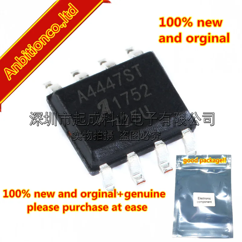 10 шт. 100% новый и оригинальный SOP8 A4447SLJTR-T A4447ST652 высокое Напряжение понижающий регулятор на складе
10 шт. 100% новый и оригинальный SOP8 A4447SLJTR-T A4447ST652 высокое Напряжение понижающий регулятор на складе