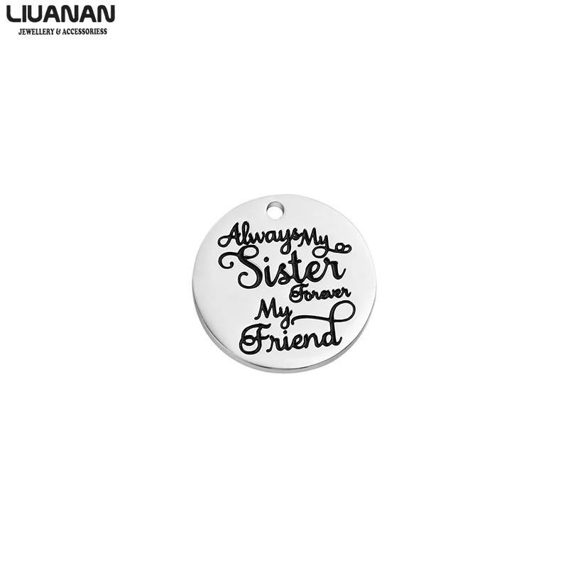22mm Letter Word Charms Stainless Steel Round Charm For Bracelet Diy Jewelry Making Friendship Pendant
22mm Letter Word Charms Stainless Steel Round Charm For Bracelet Diy Jewelry Making Friendship Pendant