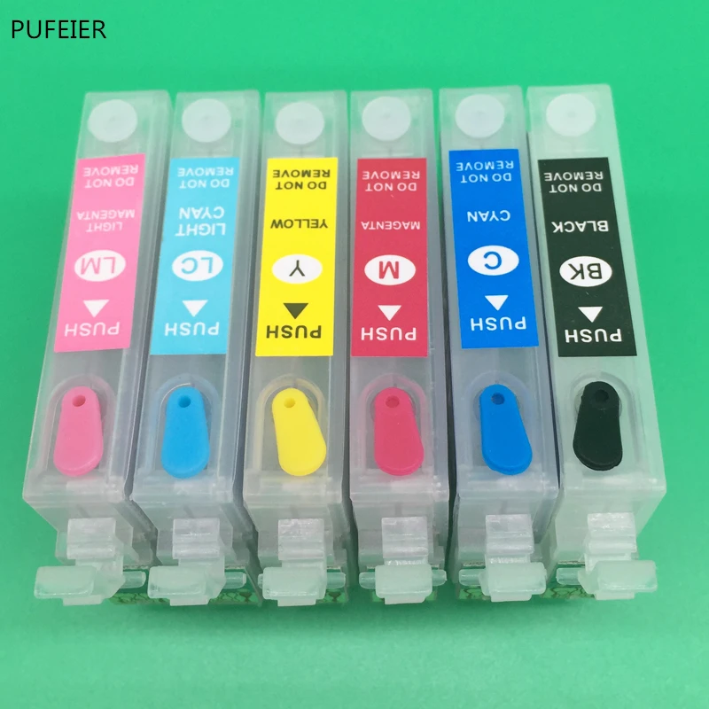 85N T0851N-T0856N Empty Refillable Ink Cartridge With Chip For Epson Stylus T60 BK C M Y LM LC Inkjet Printer
85N T0851N-T0856N Empty Refillable Ink Cartridge With Chip For Epson Stylus T60 BK C M Y LM LC Inkjet Printer