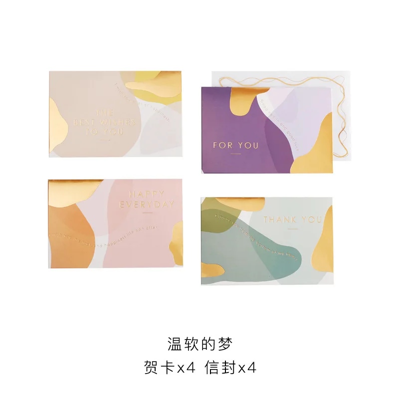 Gilding Blessing Craft Card European Vintage Style Envelopes Of Different Specifications Office Gift
Gilding Blessing Craft Card European Vintage Style Envelopes Of Different Specifications Office Gift