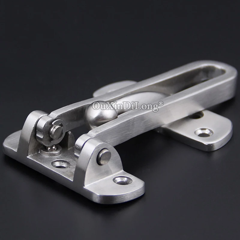 High Quality 24PCS SUS304 Stainless Steel Door Hasp Catch Lock Anti-theft Clasp Home Hotel Security Door Latch
High Quality 24PCS SUS304 Stainless Steel Door Hasp Catch Lock Anti-theft Clasp Home Hotel Security Door Latch