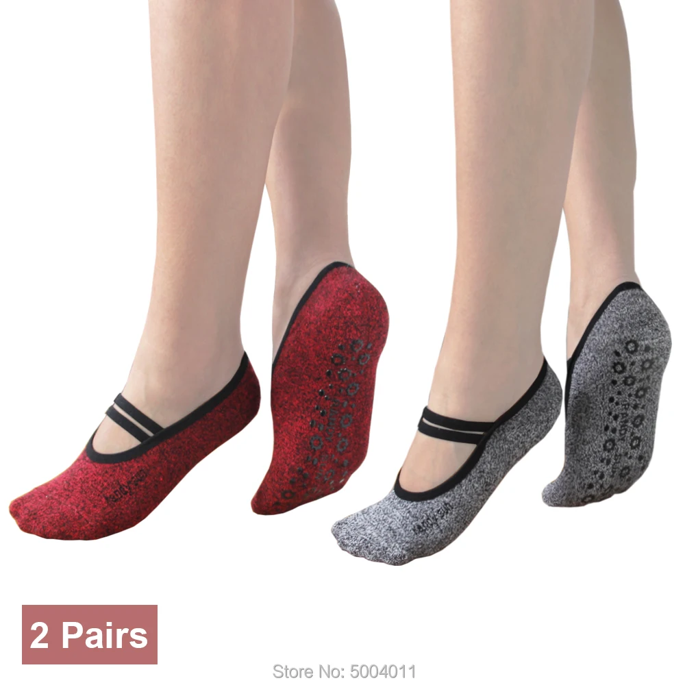 RANDY SUN Yoga Socks Non Slip Cotton Pilates, Barre, Ballet, Bikram, Fitness Exercise Sock Free Size 2 Pairs
RANDY SUN Yoga Socks Non Slip Cotton Pilates, Barre, Ballet, Bikram, Fitness Exercise Sock Free Size 2 Pairs