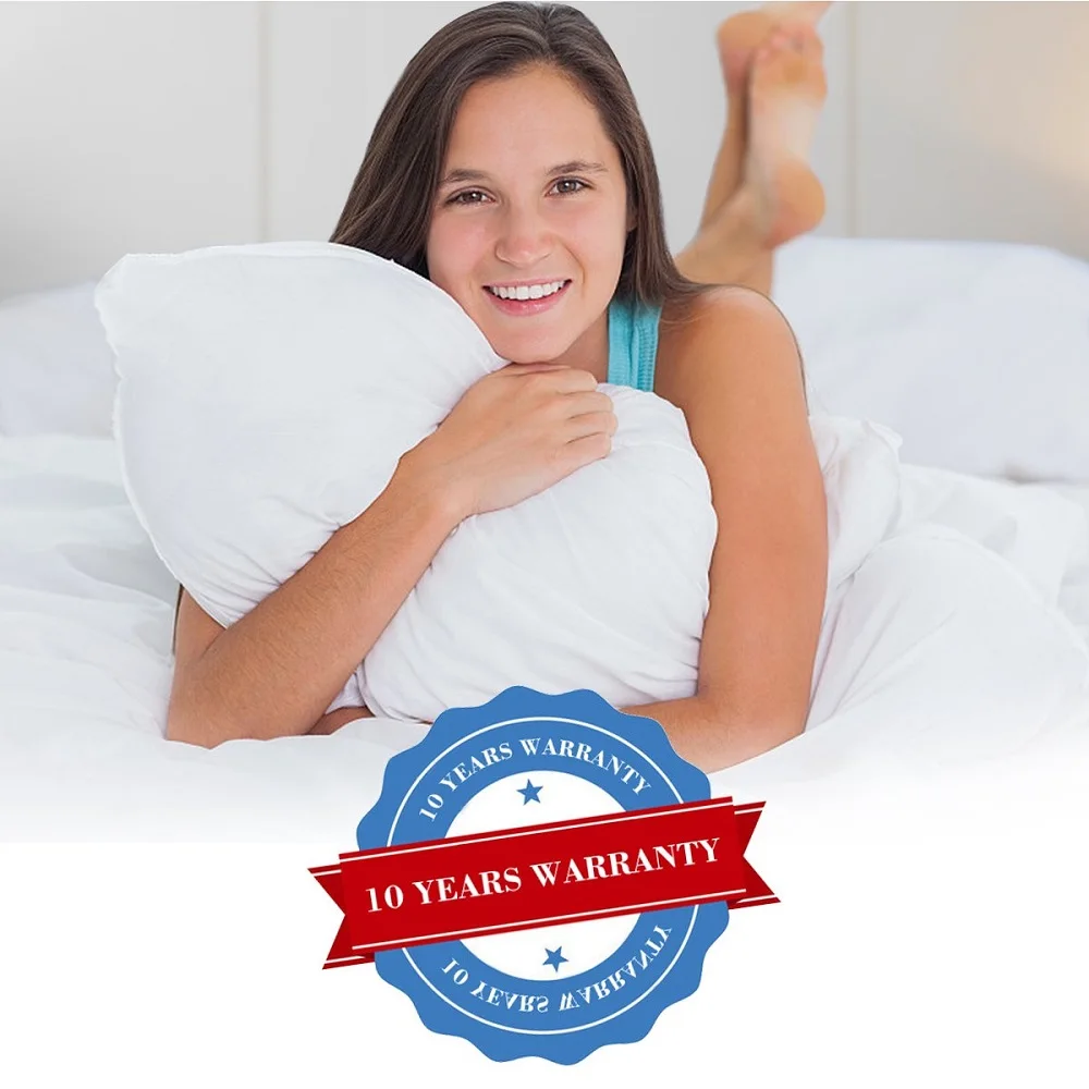 Warmtex Smooth Polyester Waterproof Pillow Protector Standard Queen King Size Pillowcase For Bed Pillow Cover Bedbug Proof 2PCS
Warmtex Smooth Polyester Waterproof Pillow Protector Standard Queen King Size Pillowcase For Bed Pillow Cover Bedbug Proof 2PCS