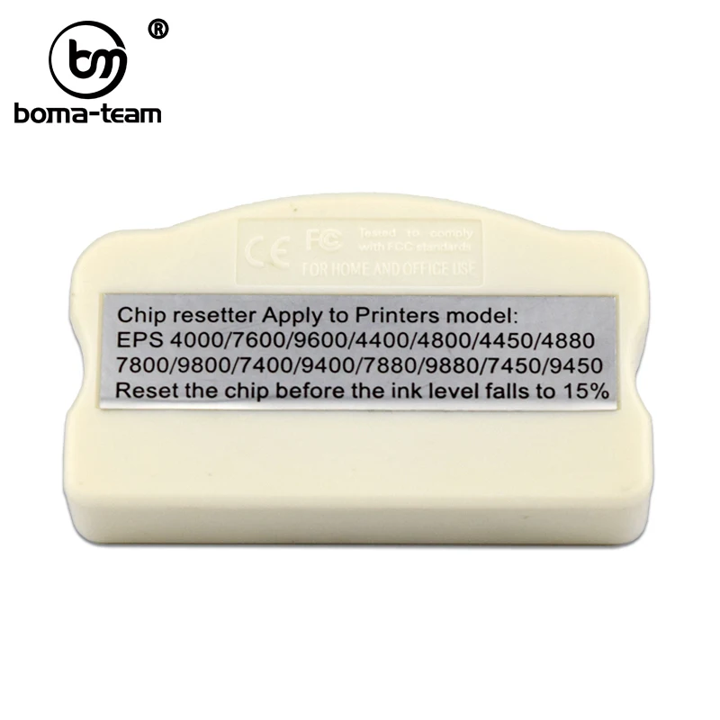 Maintenance Tank Chip Resetter For Epson Stylus Pro 7800 9800 7880 9880 4000 4400 4800 4880 7400 7600 9400 9600 10000 10600
Maintenance Tank Chip Resetter For Epson Stylus Pro 7800 9800 7880 9880 4000 4400 4800 4880 7400 7600 9400 9600 10000 10600