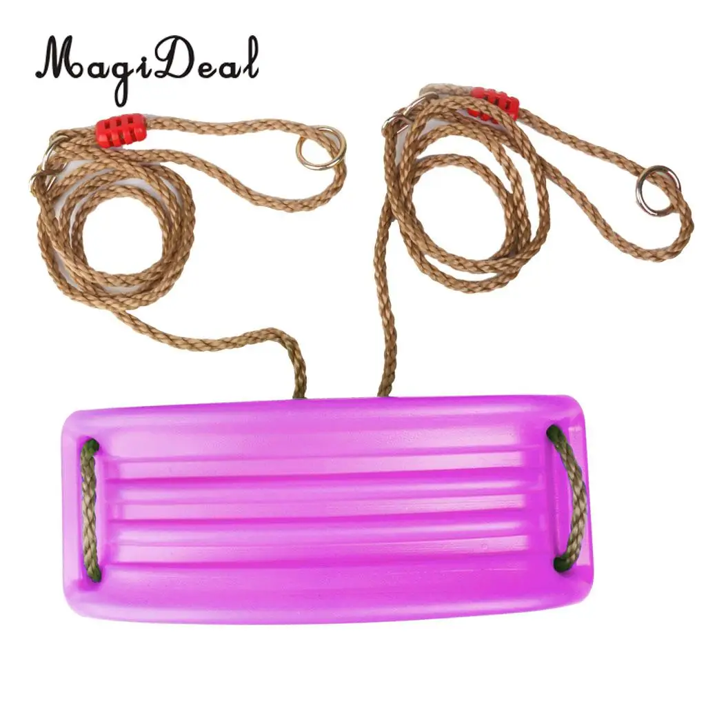 Outdoor Swing Set 4CM Thick Seat with Adjustable Ropes Playground Accessory for Kids Children Outdoor Toy 3Colors
Outdoor Swing Set 4CM Thick Seat with Adjustable Ropes Playground Accessory for Kids Children Outdoor Toy 3Colors